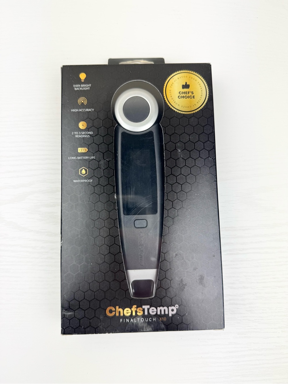 FinalTouch X10 Black‎ Digital Instant-Read Thermometer